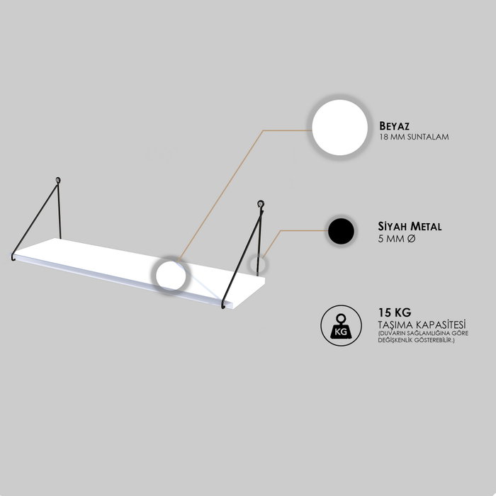 Hanah Home Armoni - Blanco Hanah Home Armoni - Blanco